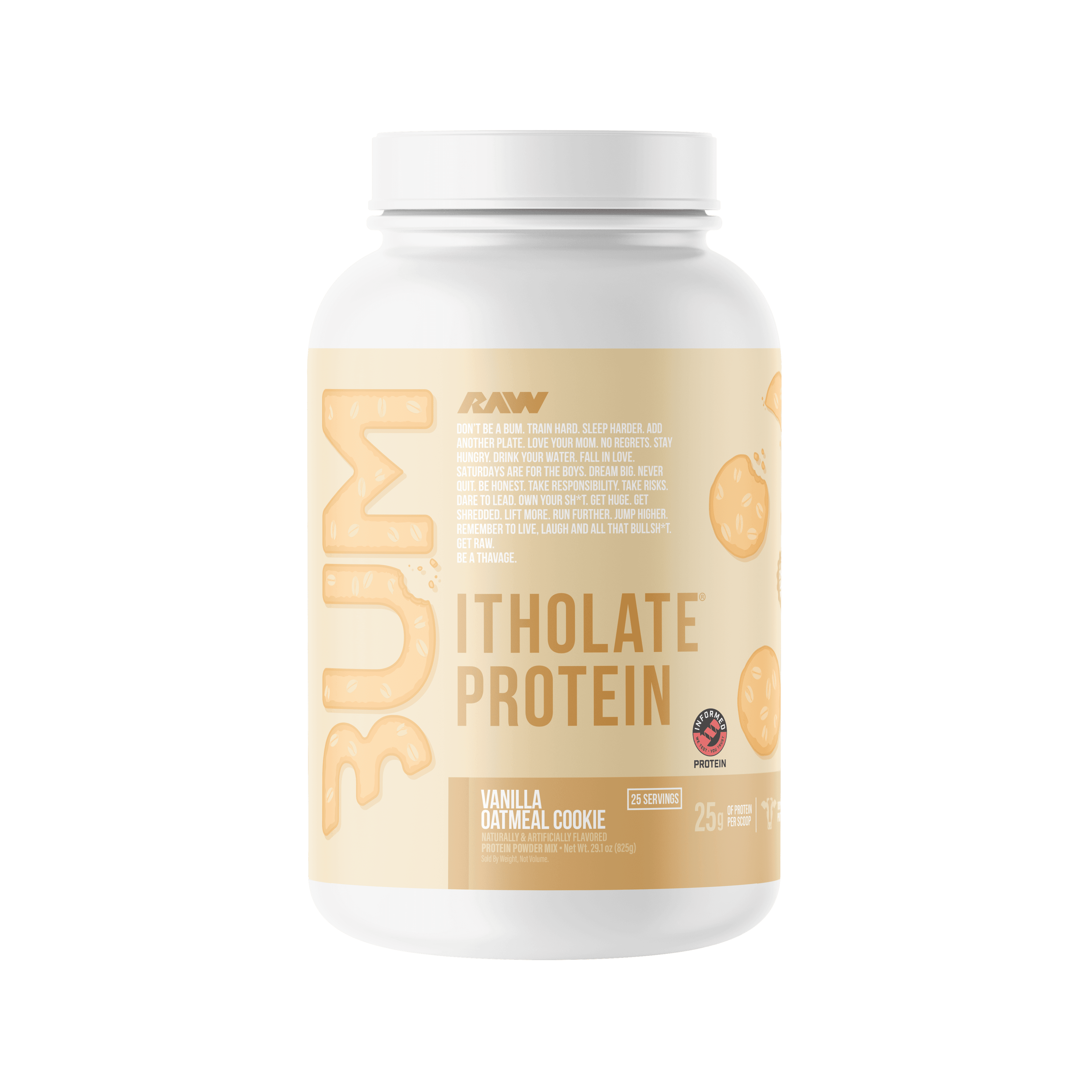 CBUM Itholate – Vanilla Oatmeal Cookie