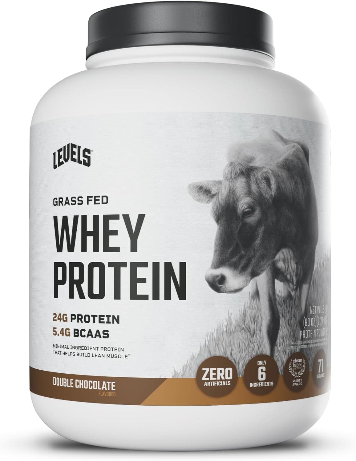 Grass-Fed 100% Whey – Double Chocolate