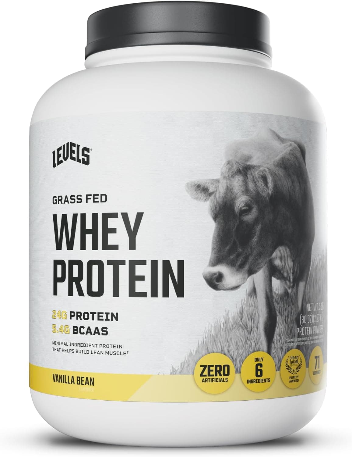 Grass-Fed 100% Whey – Vanilla