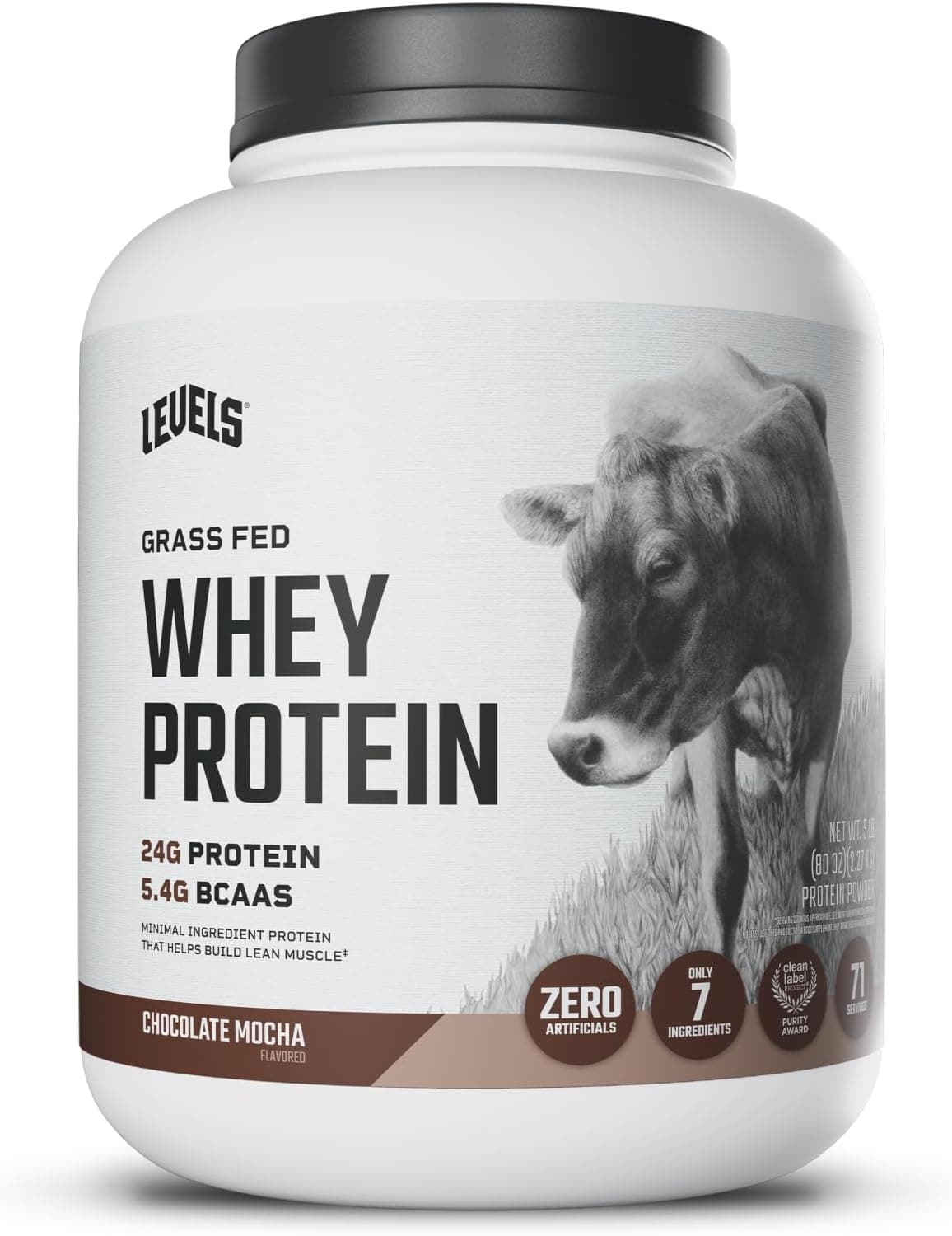 Grass-Fed 100% Whey – Chocolate Mocha
