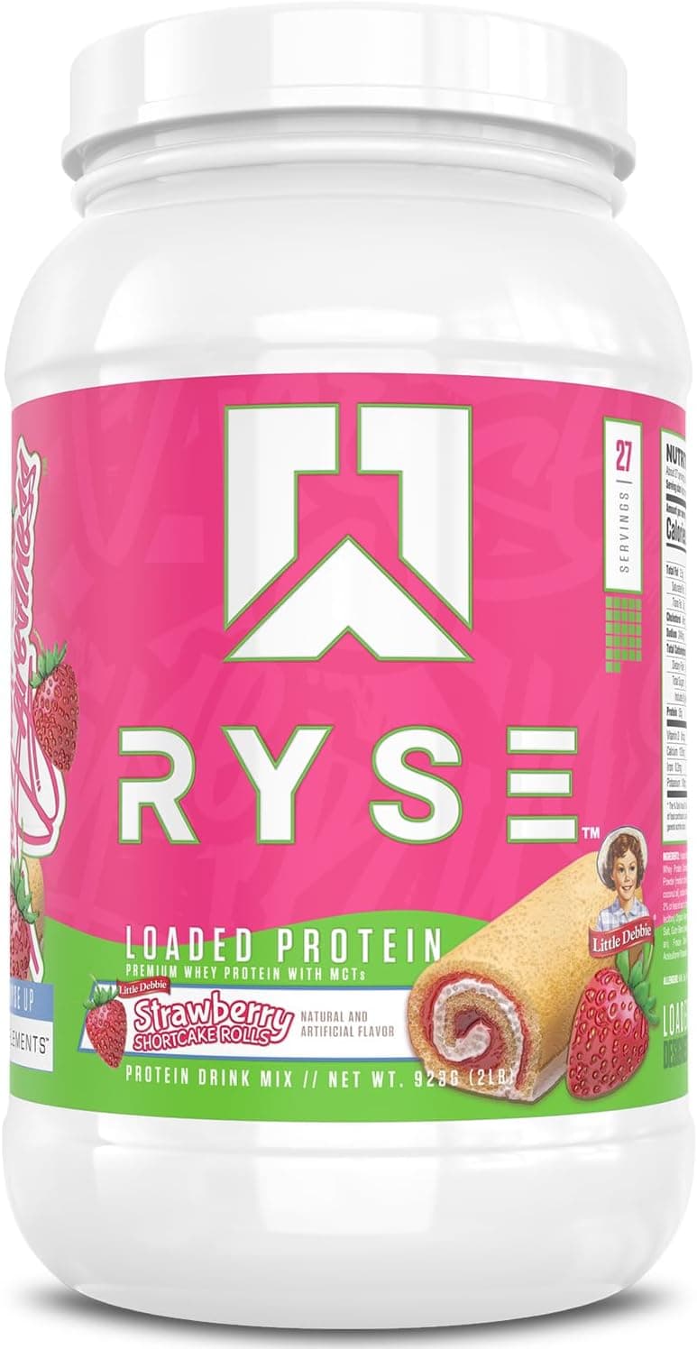 Loaded Protein – Little Debbie Strawberry Shortcake Rolls