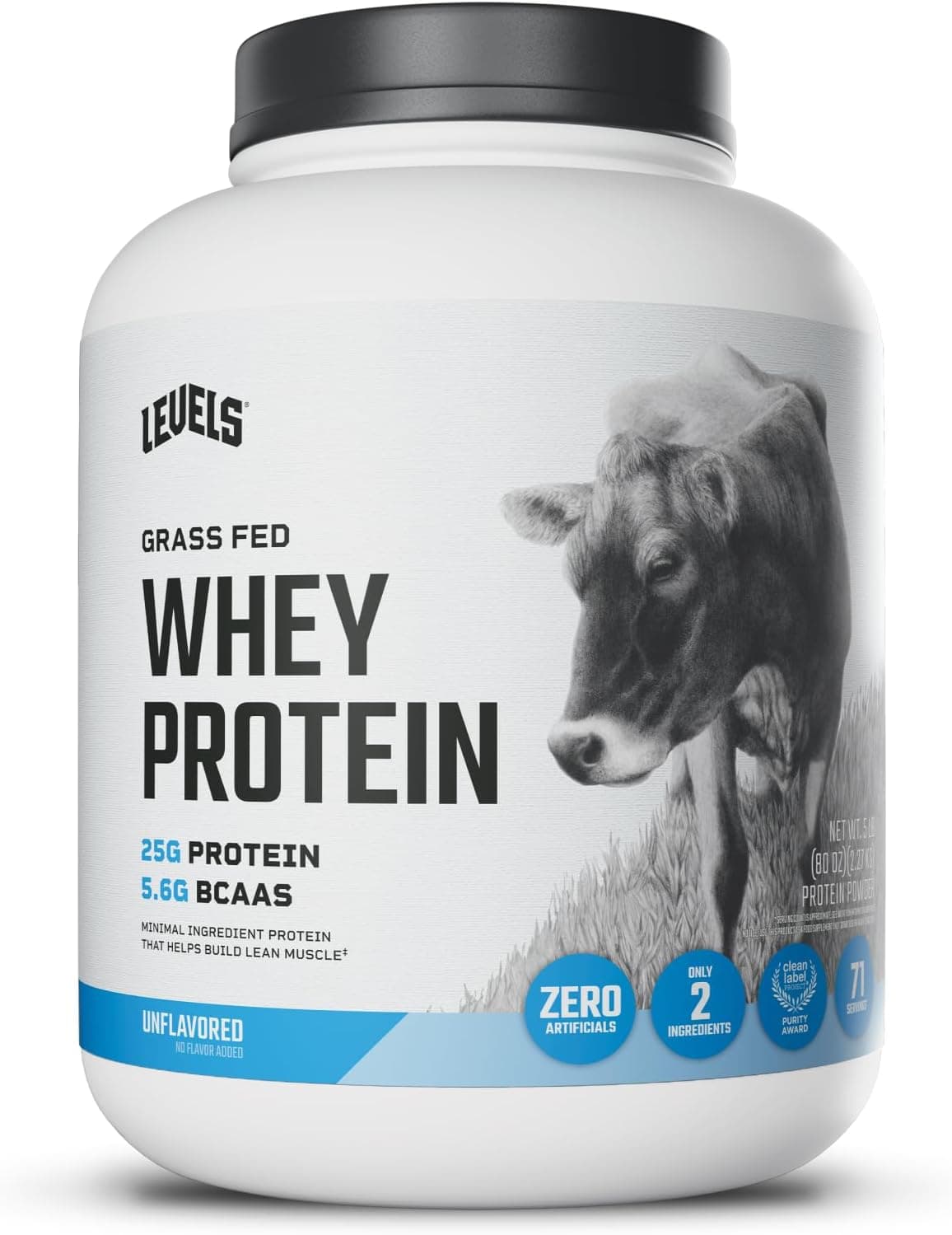 Grass-Fed 100% Whey – Unflavored