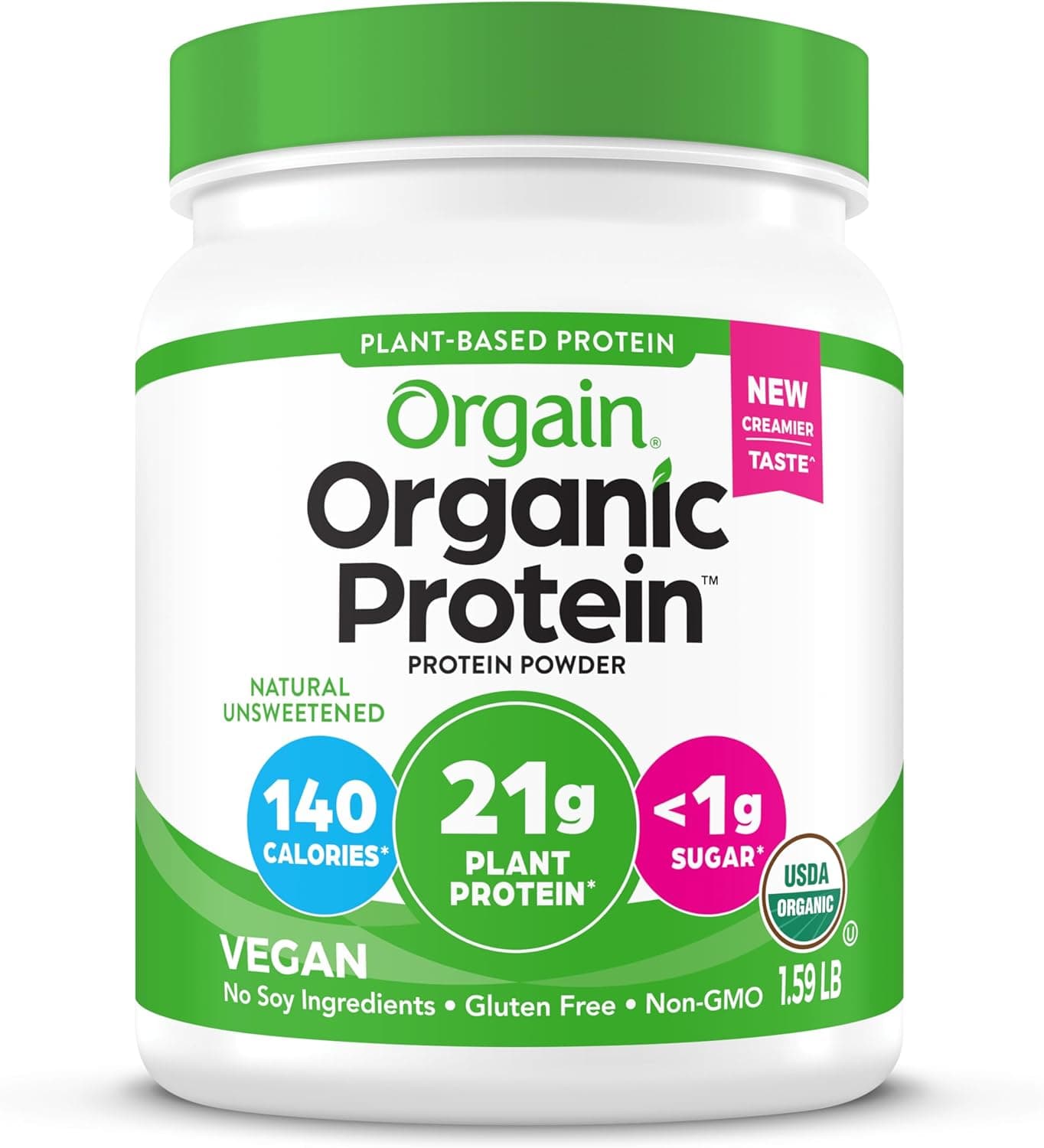 Organic Protein – Natural Unsweetened