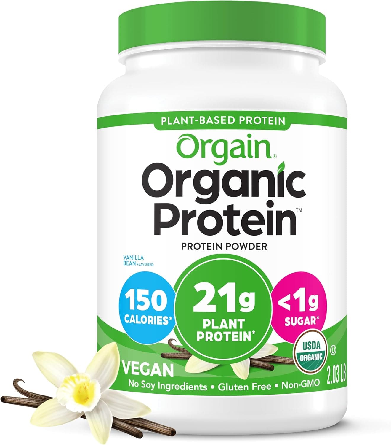 Organic Protein – Vanilla Bean