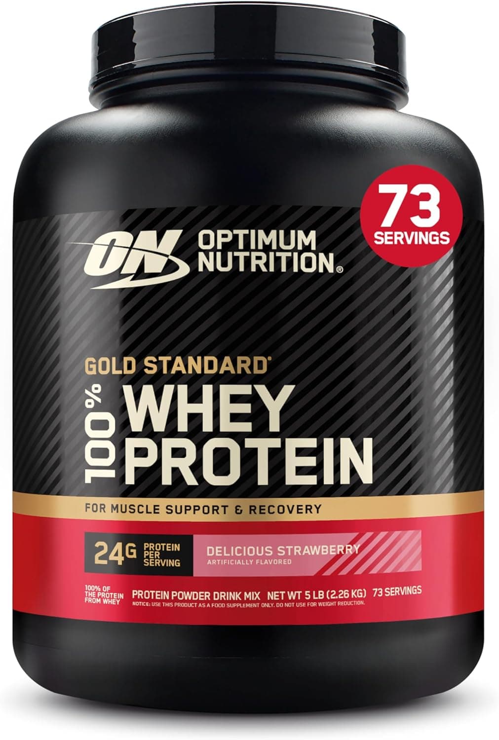 Gold Standard 100% Whey – Delicious Strawberry