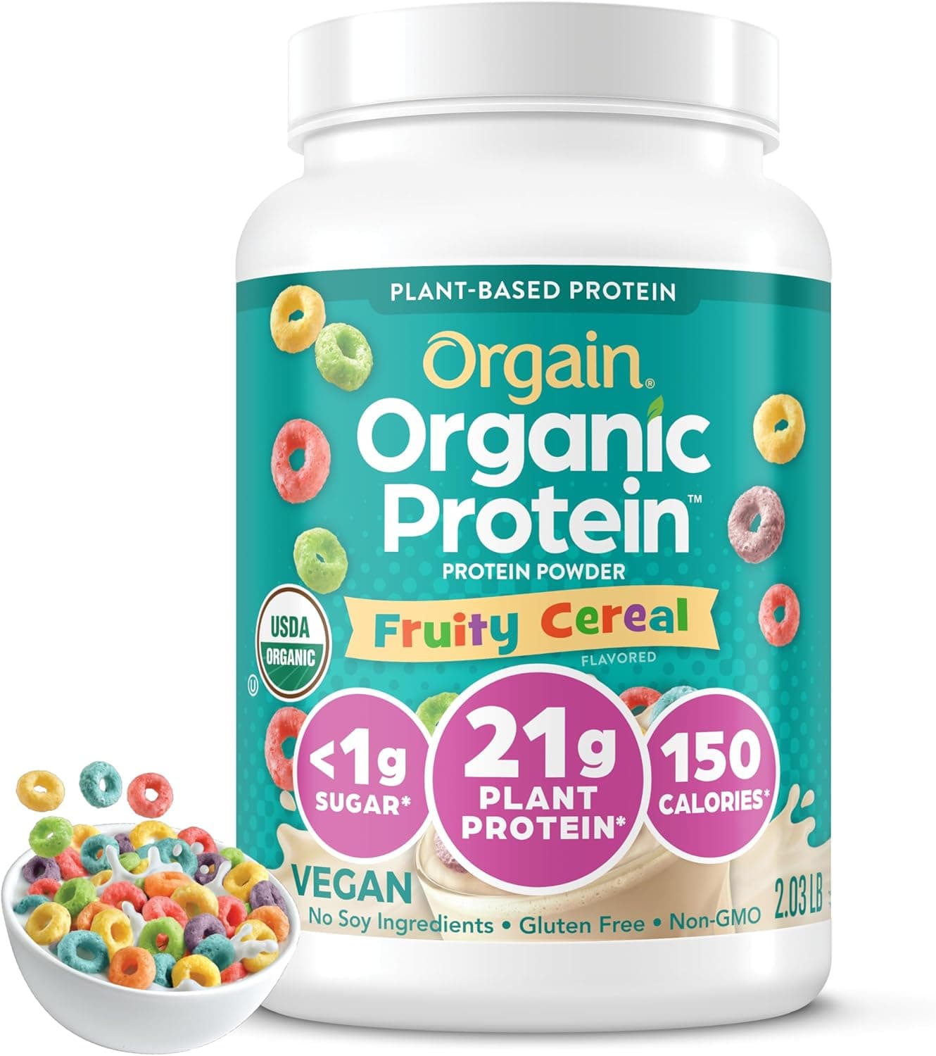 Organic Protein – Fruity Cereal