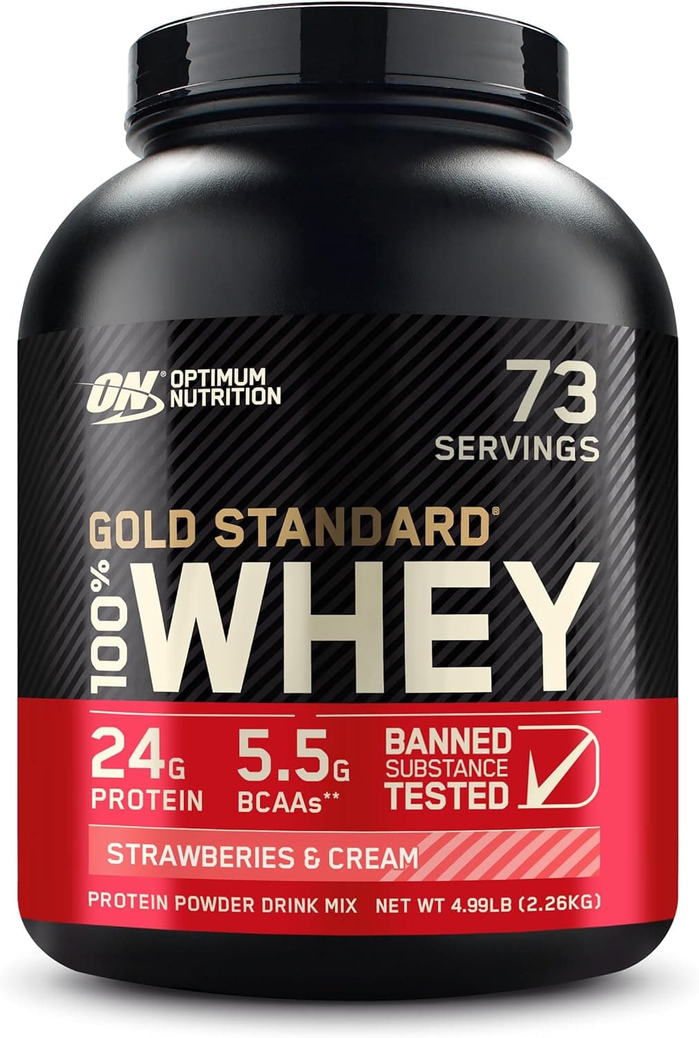 Gold Standard 100% Whey – Strawberries & Cream