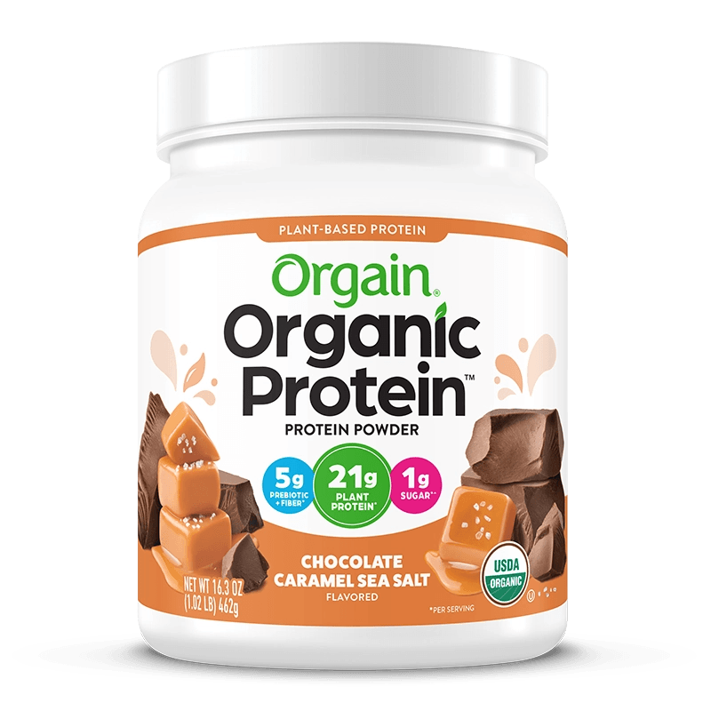 Organic Protein – Chocolate Caramel Sea Salt